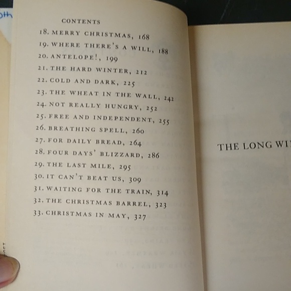 👩Long Winter Little House Prairie Laura Ingalls Wilder Children's Chapter Book - Picture 8 of 9